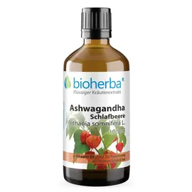 Bioherba Ashwagandha Schlafbeere Tropfen Tinktur 50 ml