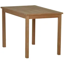 Teak Esstisch 140x80cm Massivholz Teak