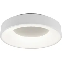 Trio LED Deckenleuchte Girona Weiß dimmbar