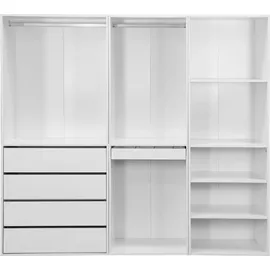 sweeek Modulares Kleiderschrank-Set 0 x 0 x 0 cm Weiß