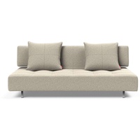 Innovation Living Schlafsofa INNOVATION LIVING TM Longhorn, Gästebett, Couch, Tagesliege, Bettsofa" Sofas Gr. B/H/T: 210 cm x 79 cm x 114 cm, Polyester-Bouclé recycelt, ohne Armlehnen, beige Einzelsofas