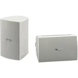 Yamaha NS-AW294 2-Wege Außenlautsprecher paar (100 Watt, 87dB) weiß