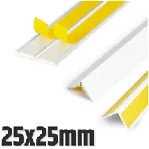 DQ-PP Winkelleiste Weiß 5 St. 25 x 25 cm