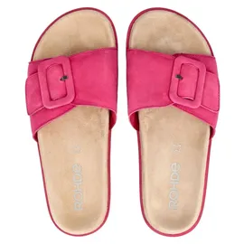 ROHDE Pantoletten Pantoletten Veloursleder - Rosa - 37