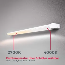 B.K.Licht - LED Stecker, erweiterbar, CCT, Weiß