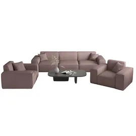 Fun Möbel SOFASET Celes Premium 3-1-1 Stoff Scala