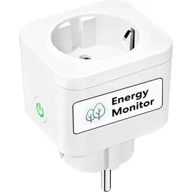 Meross Smart Wi-Fi Plug with Energy Monitor Non-HomeKit (1 Pack)