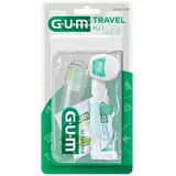 sunstar GUM Travel Kit Zahnbürste+Zahnseide+Zahnpasta