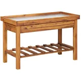 vidaXL Pflanztisch Holz braun