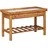 vidaXL Pflanztisch Holz braun