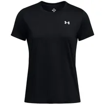 Under Armour Tech Solid Trainingsshirt Damen 001 black/white XL