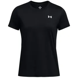 Under Armour Tech Solid Trainingsshirt Damen 001 black/white XL