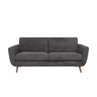 SOHO Sofa  Smilla , grau , Maße (cm): B: 197 H: 85 T: 93.0