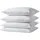 Homescapes Kissenbezug Homescapes 48 x 74 cm Weiss