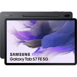 Samsung Galaxy Tab S7 FE 12.4" 128 GB Wi-Fi + 5G Mystic Black