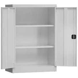 Classix Stahlschrank X-530320 lichtgrau 92,0 x 42,0 x 120,0 cm, aufgebaut