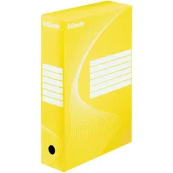 Archiv-Schachtel A4 8cm gelb