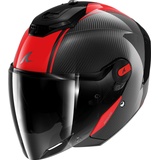 Shark RS Jet Carbon Skin, Jethelm - Schwarz/Weiß / XXL
