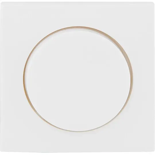 Zentralplatte Berker 11378989, für Drehdimmer S.1 polarweiß, glänzend