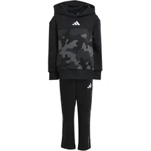 adidas LK CAMO FL SET Trainingsanzug Black/White 110