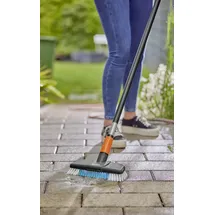 Gardena Stiel Cleansystem M 150 cm Schwarz