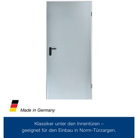 Hörmann ZK-Tür-Element eingehängt Verzinkt 750 mm x 2000 mm x 80 mm DIN Rechts