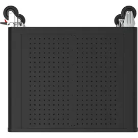KS Tools PERFORMANCEplus P20 SCHWARZ/ROT Werkstattwagen mit 8 Schubladen
