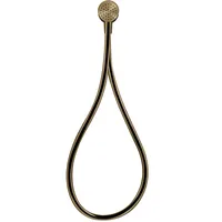 GESSI HI-FI Wandanschlussbogen Warm Bronze gebürstet