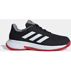 adidas PERFORMANCE Court SPEC 2 Tennis Shoes, core Black / Cloud White / scarlet, 46 EU