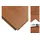 vidaXL Laminatboden 101 x 20 cm Honigbraun