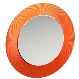 Laufen Kartell Spiegel mit indirekter LED Beleuchtung, mandarine