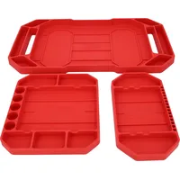 KS Tools Werkzeugablagensatz aus Silikon, 3-tlg