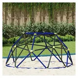 vidaXL Kletter Dome Blau Stahl