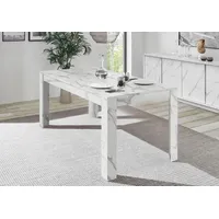 INOSIGN Esstisch »Carrara«, Breite 180 cm weiß