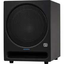 PRESONUS Eris Pro Sub 10 - 10-Zoll-Aktiv-Studio-Subwoofer mit Frontabstrahlung, inklusive Fußschalter