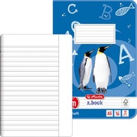 Herlitz Schulheft x.book Lineatur dm liniert DIN A5 16 Blatt