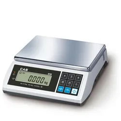 CAS EDM-15, mobile Inventur-Waage, Zählwaage bis 15 kg, geeicht