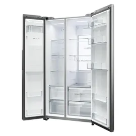 Haier HSW79F18CIMM SBS Serie 7 Side-by-Side (601 l, 1775 mm hoch, Edelstahl)