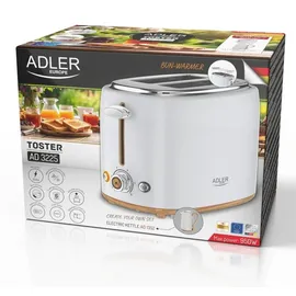 Adler Toaster AD 3225 Weiß
