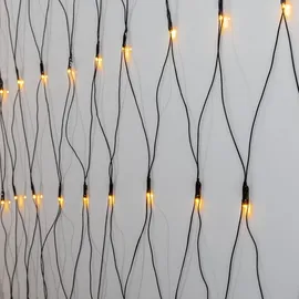 star trading deutschland gmbh LED Lichternetz 160er warmweiß 2x2 m Schwarz