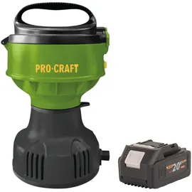 PROCRAFT Akku Schwimmpumpe 20V 3200 L/h + 1x Akku 4,0 Ah ohne Ladegerät