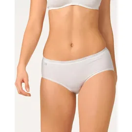 SLOGGI BASIC+ Midi-Slip 4er-Pack Weiß 42