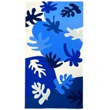 Le Comptoir de la Plage Coralina Strandtuch 90 x 170 cm blau