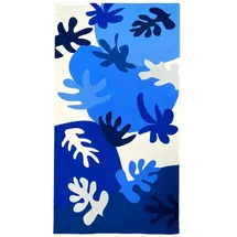 Le Comptoir de la Plage Coralina Strandtuch 90 x 170 cm blau