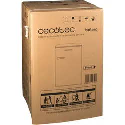 CECOTEC Frigorfico Bolero Cool- Market TT Origin 110 Green E