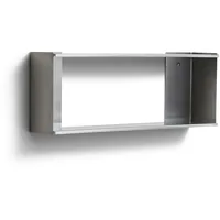 Form and Refine Taper Wandregal 25 x 7 x 13,5 cm Silber