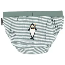 Sterntaler Badehose Hai in dunkelgrün | Gr.: 74/80 grau/türkis