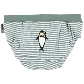 Sterntaler Badehose Hai in dunkelgrün | Gr.: 74/80 grau/türkis