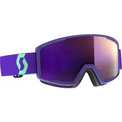 Scott Goggle Factor Pro deep purple + enhancer purple chrome (5489)