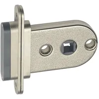 Junie Magnetschloss mit Seitenriegel, Dornmaß 40mm, Zamak vernickelt
